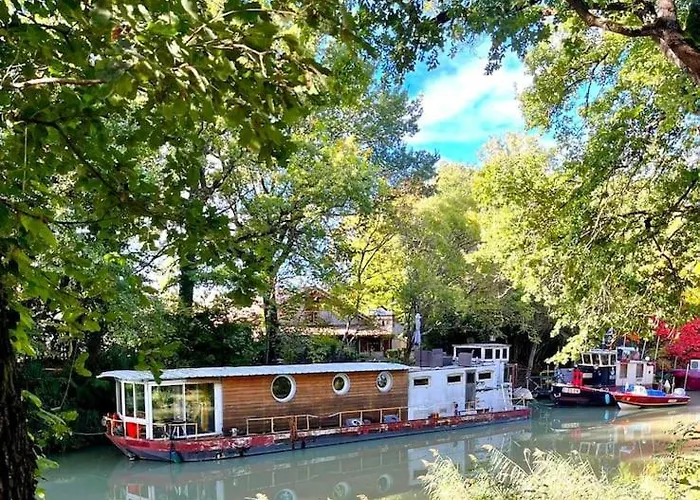 Insolite Peniche Amazonie Canal Du Midi